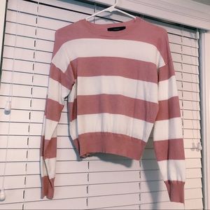 stripped sweater